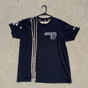 Hand bleached Super 7 T